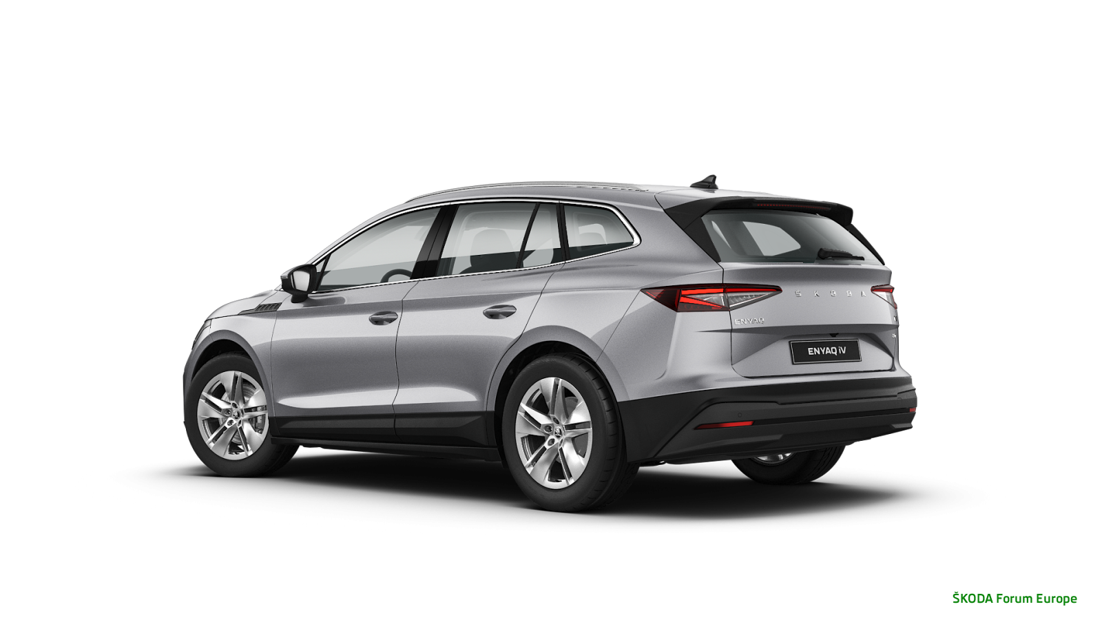 Skoda Enyaq iV 80 Brilliant Silver Proteus ExteriorRear - SkodaForumEU ...